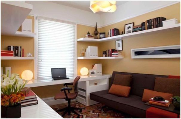 desain home office di ruang keluarga » Ini Dia Ide Desain Home Office Pada Rumah Minimalis Tipe 36