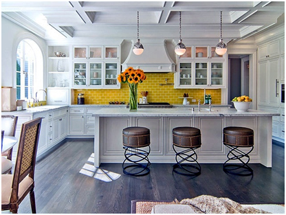 efek pencahayaan dapur untuk rumah gaya klasik » Inspirasi Desain Dapur Cantik Untuk Rumah Bergaya Klasik